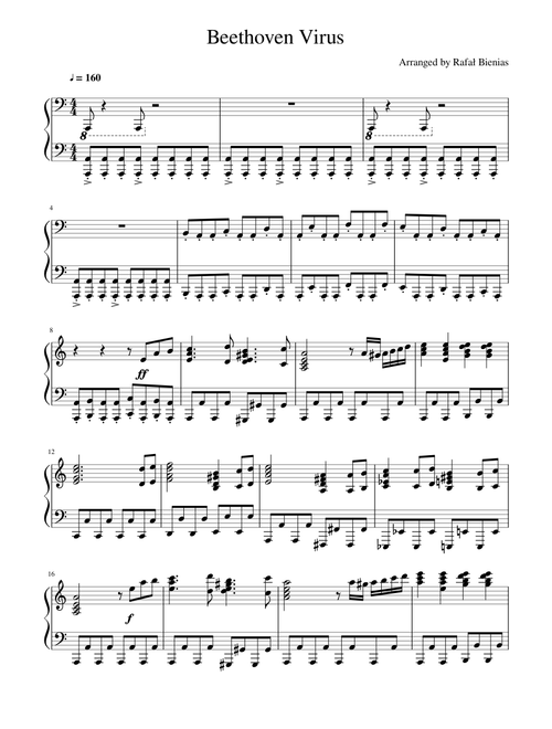 Beethoven Virus - Piano