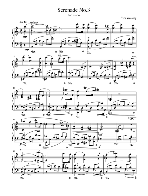 Serenade No.3