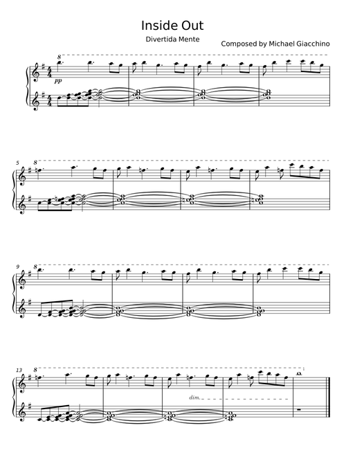 Inside Out - Main Theme - Michael Giacchino