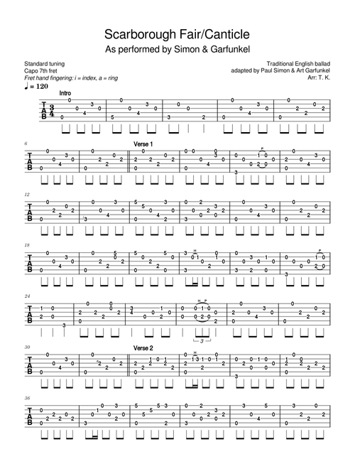 Scarborough Fair/Canticle - Simon & Garfunkel