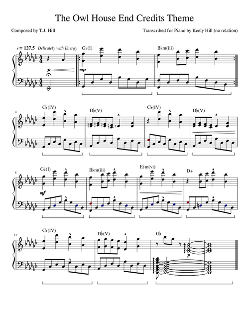 Owl House Credits Theme