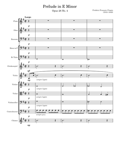Prelude in E Minor - Chopin