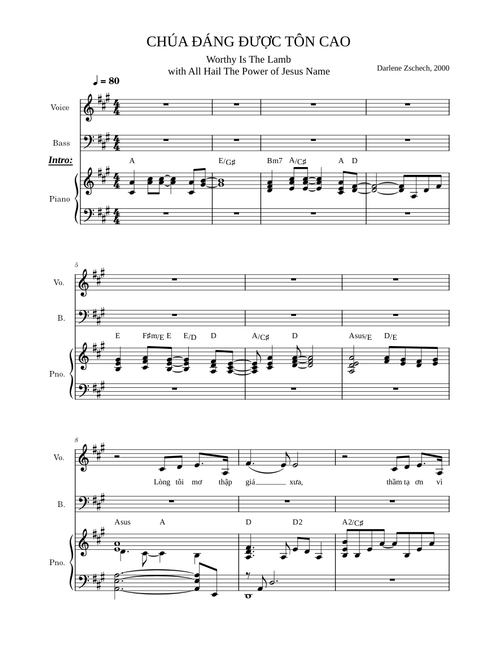 CHÚA ĐÁNG ĐƯỢC TÔN CAO