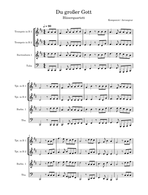 How great thou art – Misc Praise Songs How great thou art – Du großer Gott (Wie groß bist du)