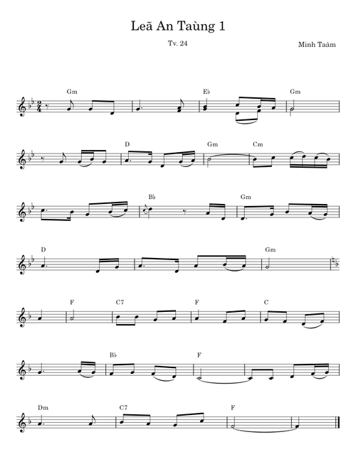 Lễ An Táng 1 - Minh Tâm