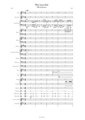 Way Less Sad – AJR Sheet Music for Piano (Solo) | MuseScore.com