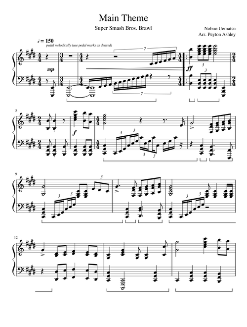 Main Theme - Super Smash Bros. Brawl