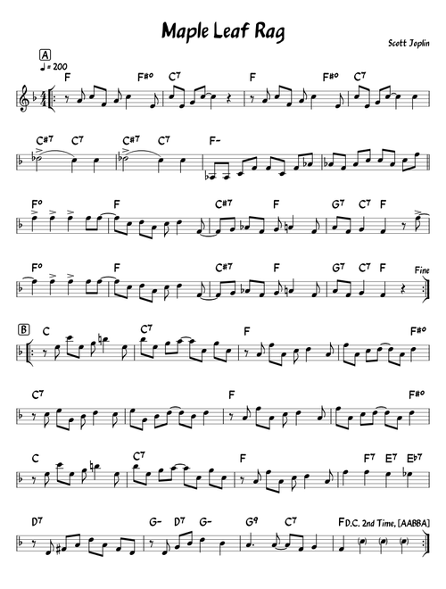 Maple Leaf Rag