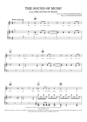 The Sound of Music Medley - Rogers and Hammerstein Sheet Music for