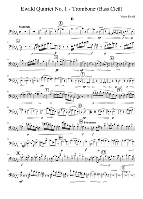 Free Victor Ewald sheet music | Download PDF or print on