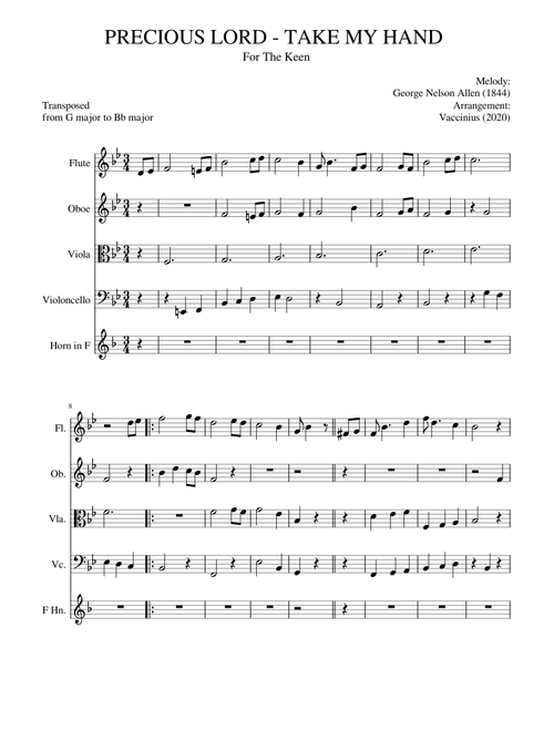 Precious Lord - Take My Hand 🌹