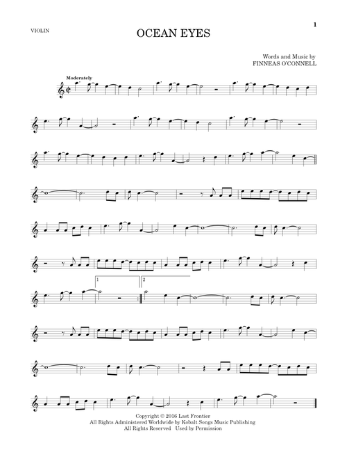 ocean eyes - Billie Eilish (Violin Solo)