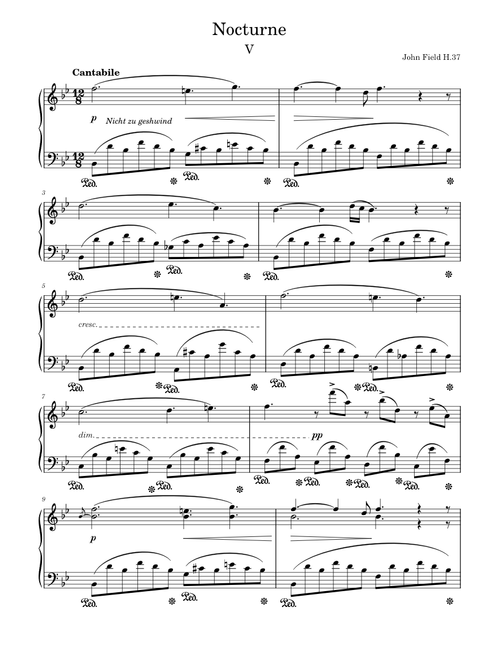 Nocturne No. 5 (John Field)