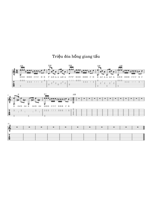 Triệu Đóa Hoa Hồng – Misc tunes
