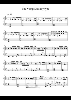 Free The Vamps sheet music | Download PDF or print on MuseScore.com