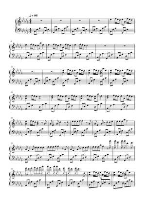 You (Higurashi no Naku Koro ni/ひぐらしのなく頃に) Sheet Music for