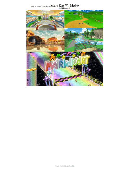 Mario Kart Wii SGX Remixed Medley [50 Follower Special!]