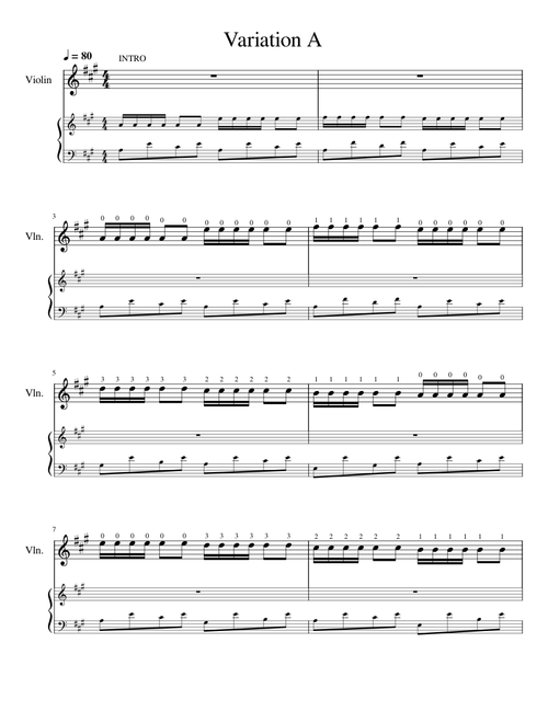 1 Variation A