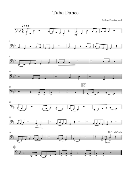 Tuba Dance
