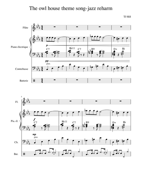 The owl house theme song-jazz version