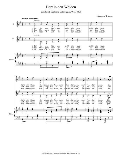 Dort_in_den_Weiden_WoO_358_-_Johannes_Brahms