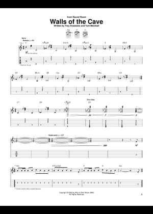 Play Official version of Ghost Sheet Music by Phish for Guitar