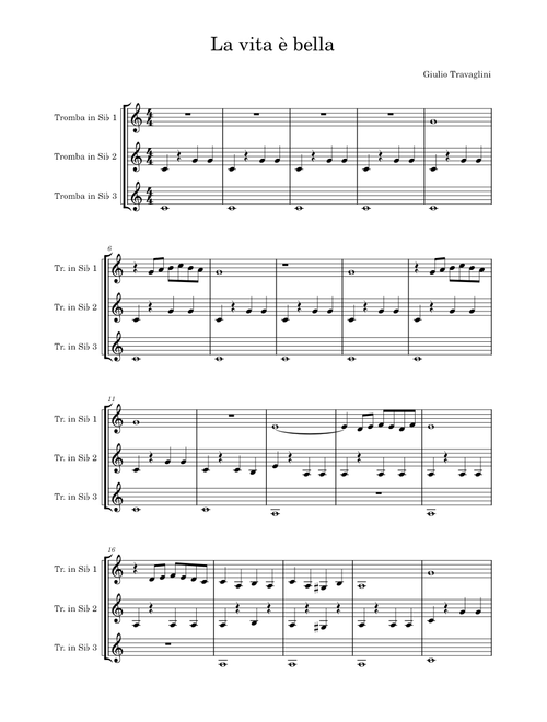 La Vita E' Bella – Nicola Piovani