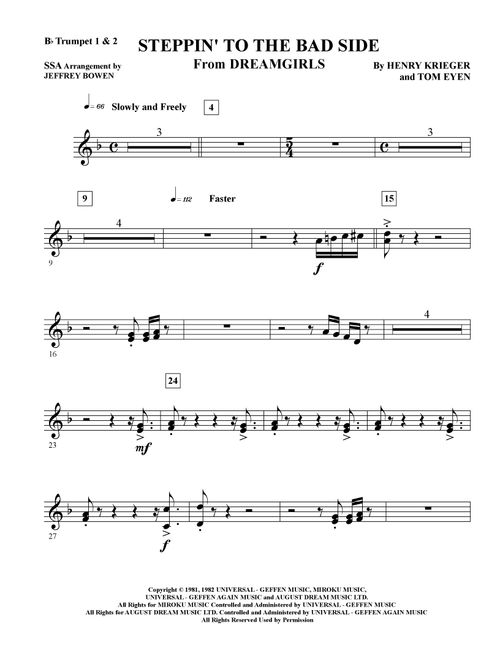 Steppin' To The Bad Side (Arr. Jeffrey Bowen) - Feature Film (Concert Band)
