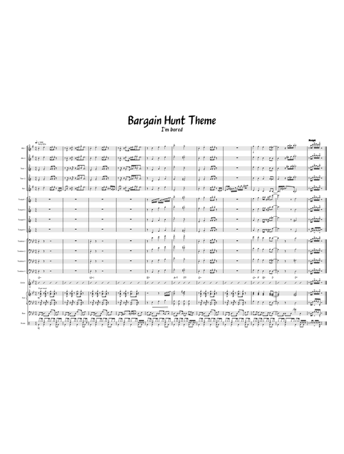 Bargain Hunt Theme