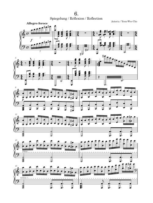 Transcendental Etude No. 6 'Reflection'
