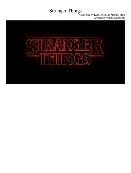 Stranger Things Main Theme