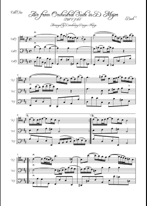 Play Official version of Orchestral Suite No. 3 in D major, BWV
