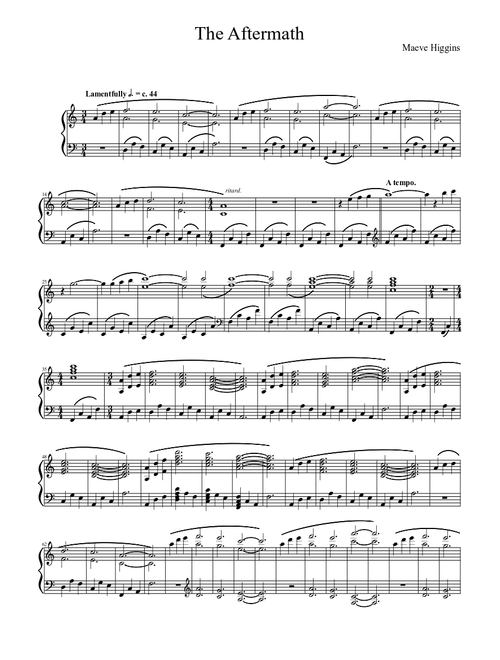 The Aftermath ~Original Composition