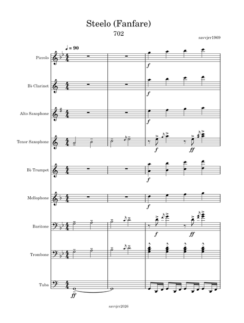 702 - "Steelo" Fanfare – savvjrr1969