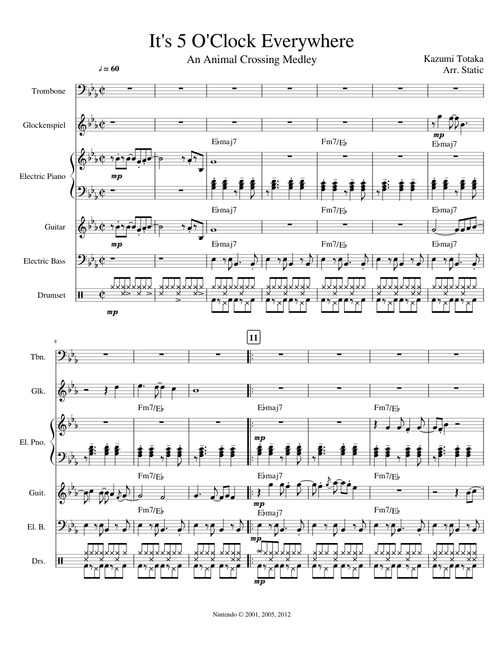 It's 5 O'Clock Everywhere: An Animal Crossing Medley