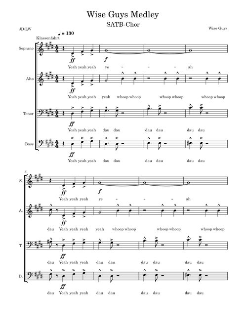 Wise Guys Medley