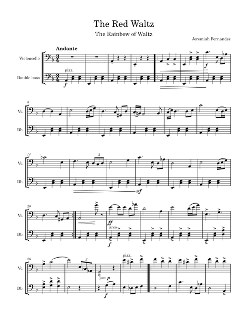 Red waltz – Sea salt dance