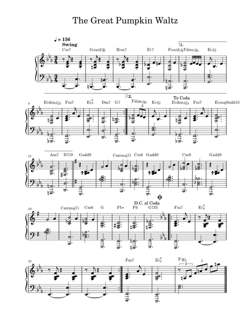 The Great Pumpkin Waltz – Vince Guaraldi