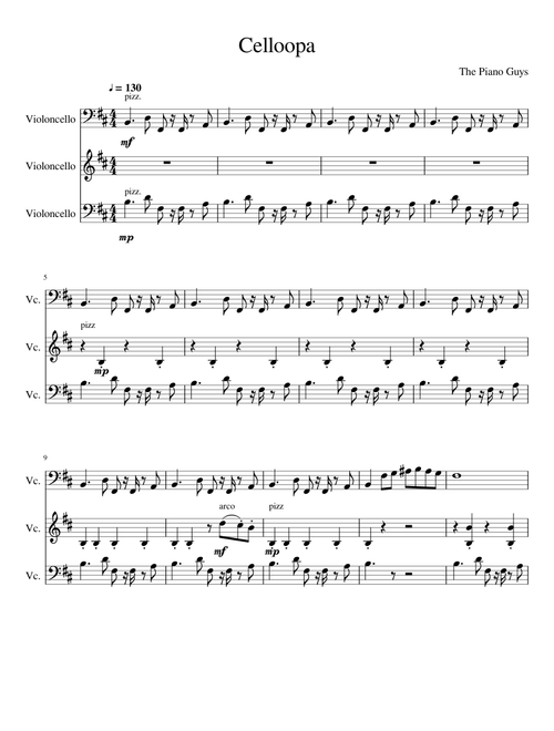 CeLLOOPa - Original tune with 8 Cellos and a LOOP PEDAL! The Piano Guys