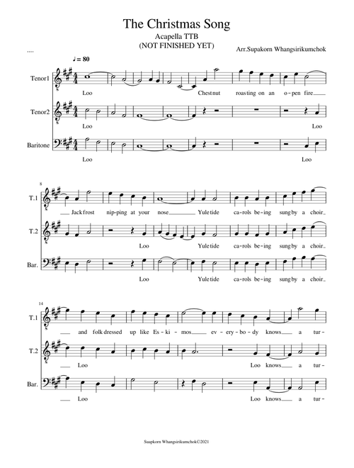The Christmas Song (Chestnuts Roasting on an Open Fire) – TTB Acapella