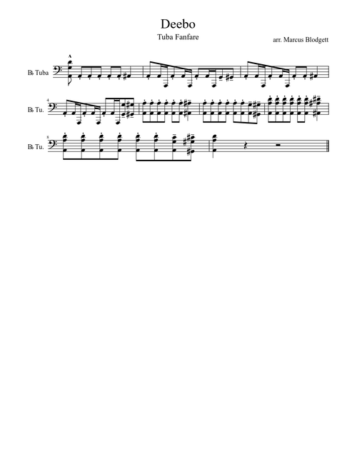 Deebo-Tuba Fanfare