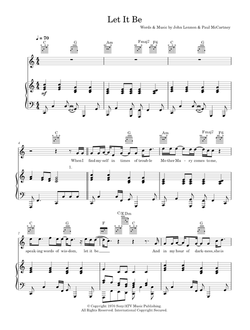 The Beatles playlist sheet music by MuseScore Team | MuseScore.com