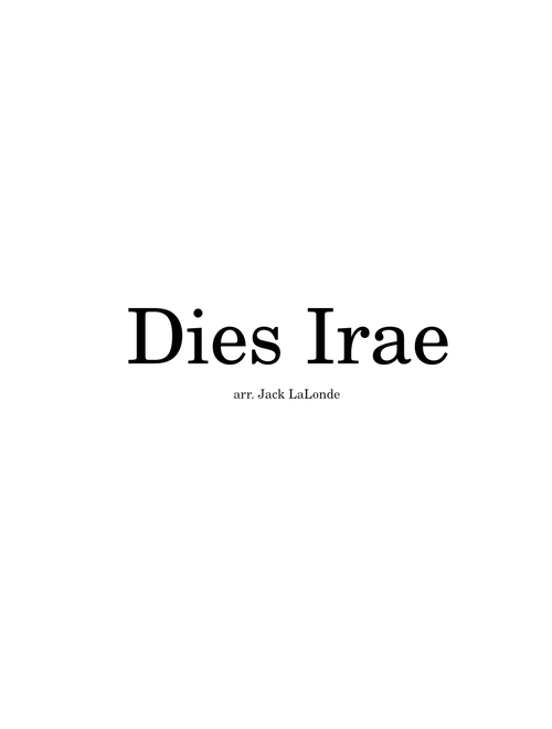 Dies Irae, KV 626 – Wolfgang Amadeus Mozart