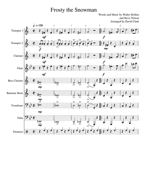 Frosty the snowman – Misc Traditional