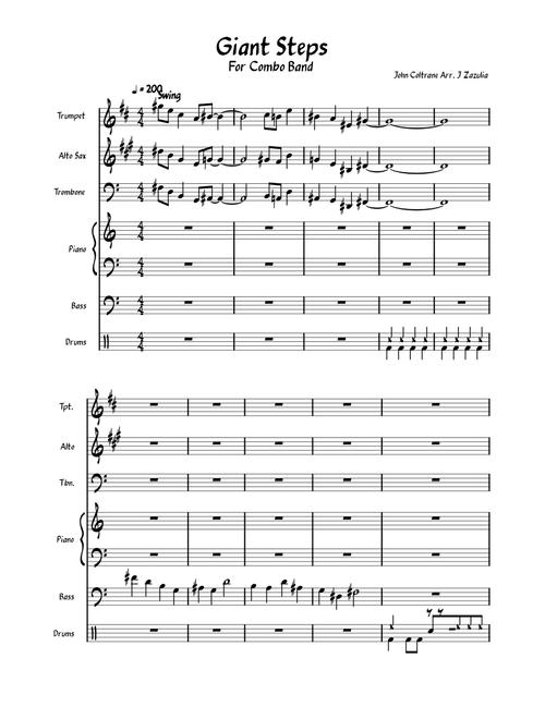 Giant Steps - Combo Band
