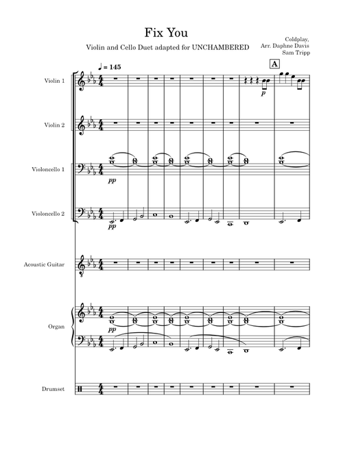 Fix You – Coldplay UNCHAMBERED VERSION