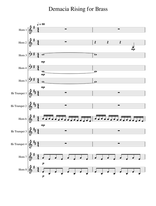 Demacia Rising for High Brass