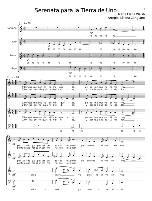 Serenata para la tierra de uno - María Elena Walsh