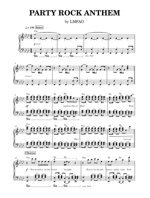 Party Rock Anthem - LMFAO