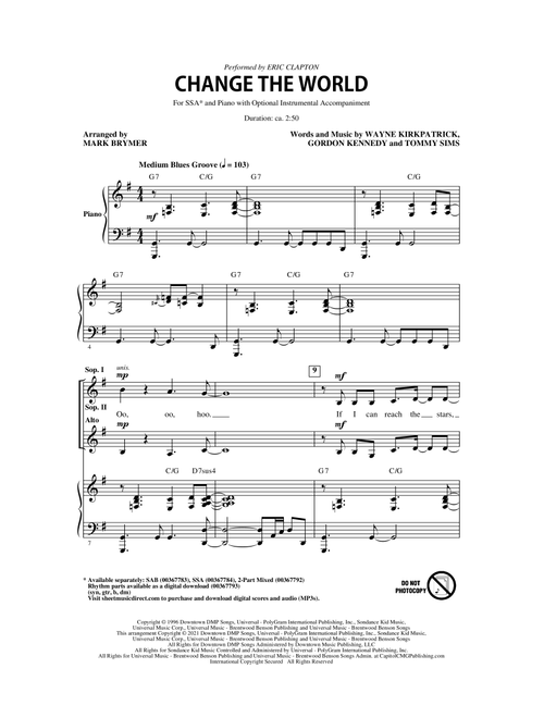 Songs Of Hope (Choral Collection) (Arr. Mark Brymer) (Choral, SSA)